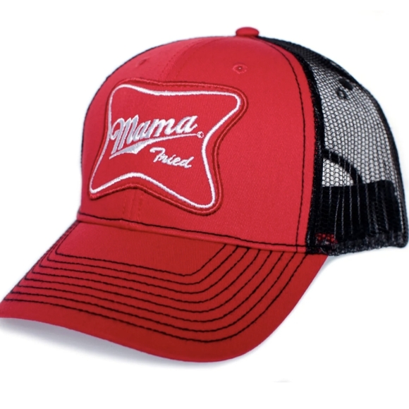 Vintage Mama Tried Baseball Cap - Snapback Trucker Hat With Leather Patch For Men & Women - View #8